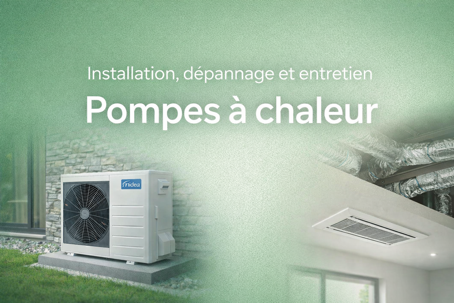 Installation dépannage et entretien de pompes à chaleur